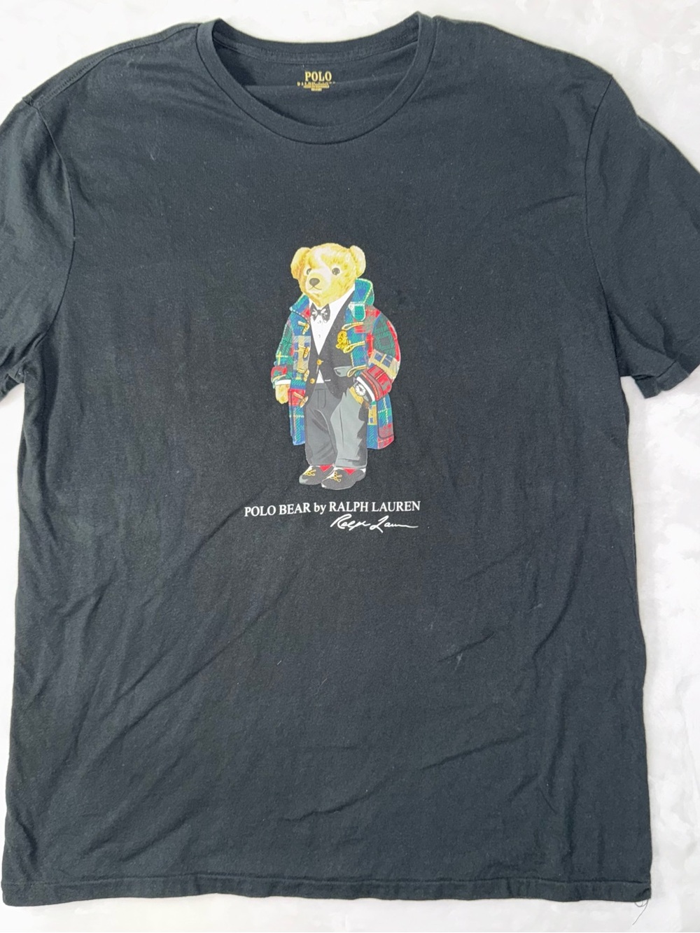 Polo by Ralph Lauren Black Polo Bear Graphic Tee